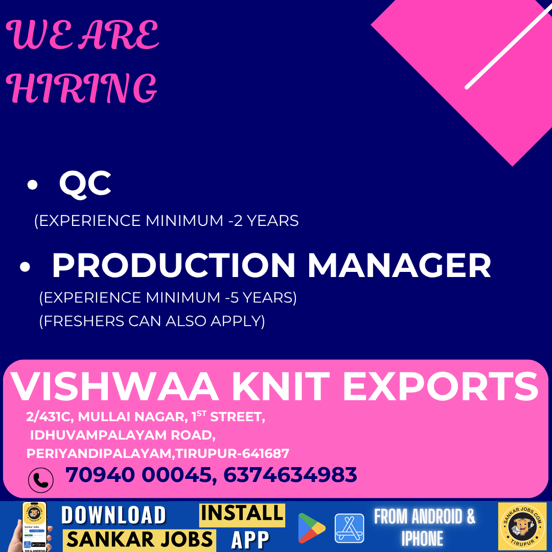 Garment Jobs