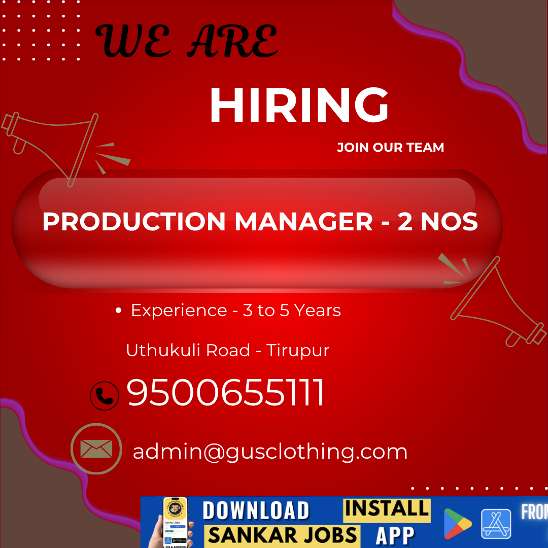 Garment Jobs