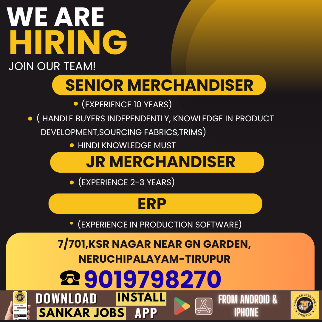 Garment Jobs