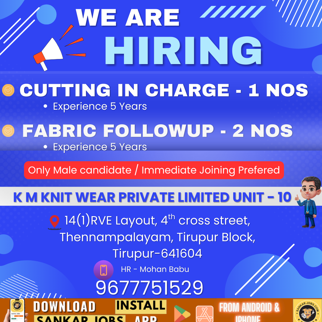 Garment Jobs