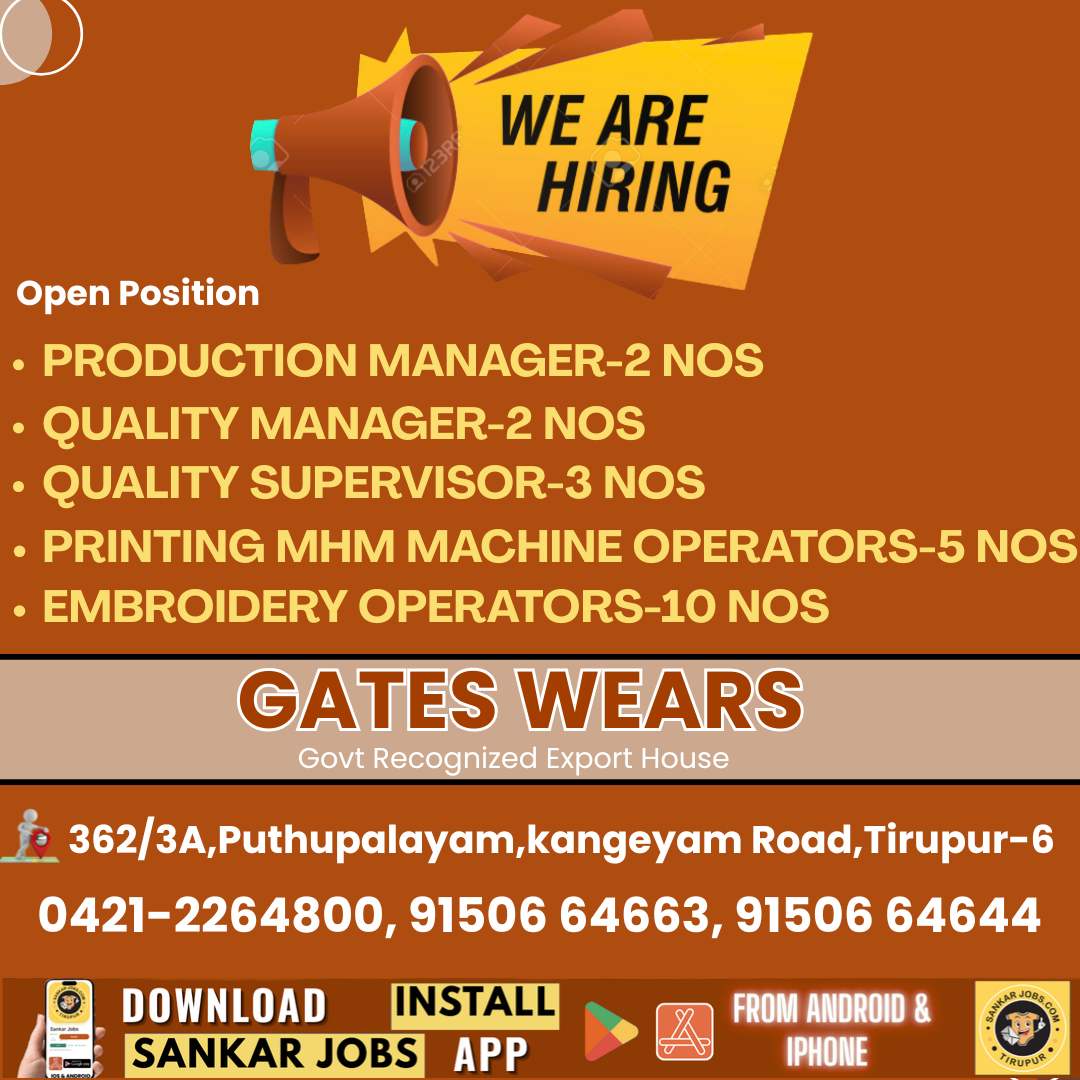 Garment Jobs