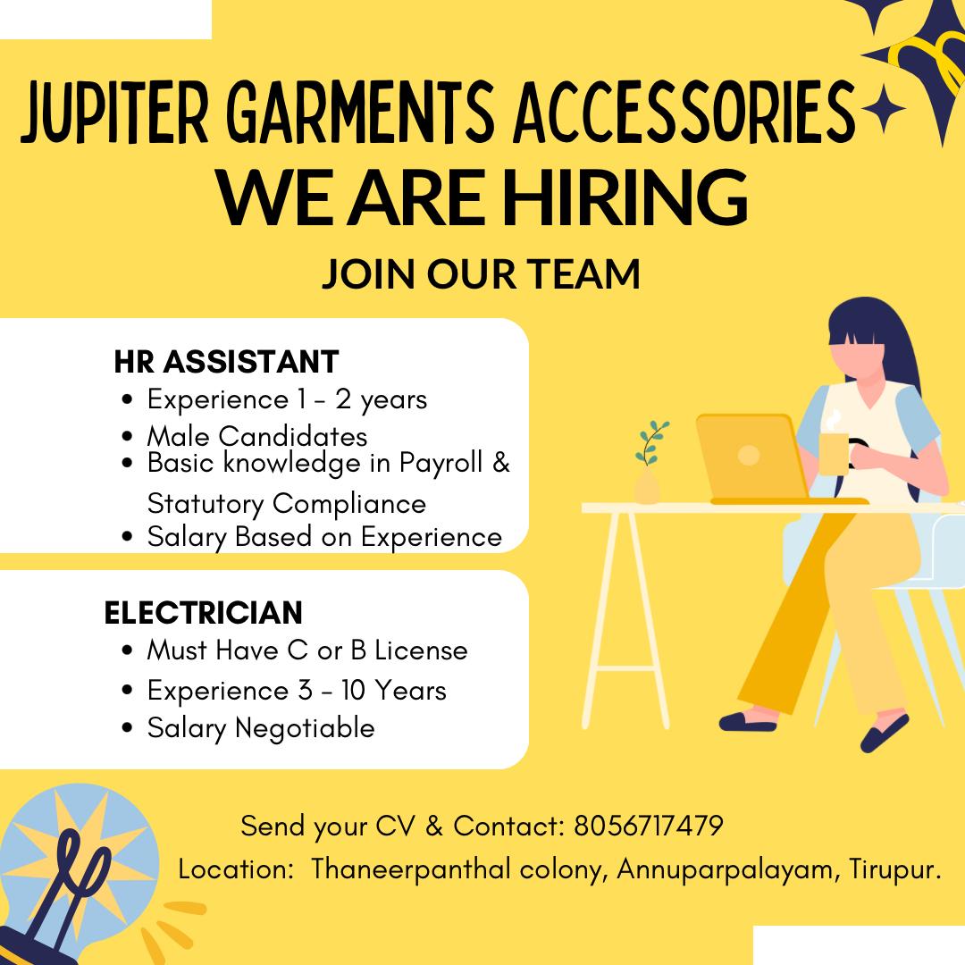 Garment Jobs