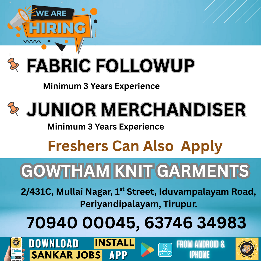 Garment Jobs