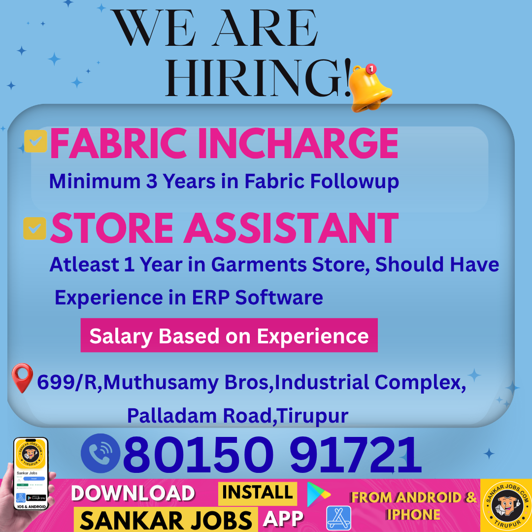 Garment Jobs