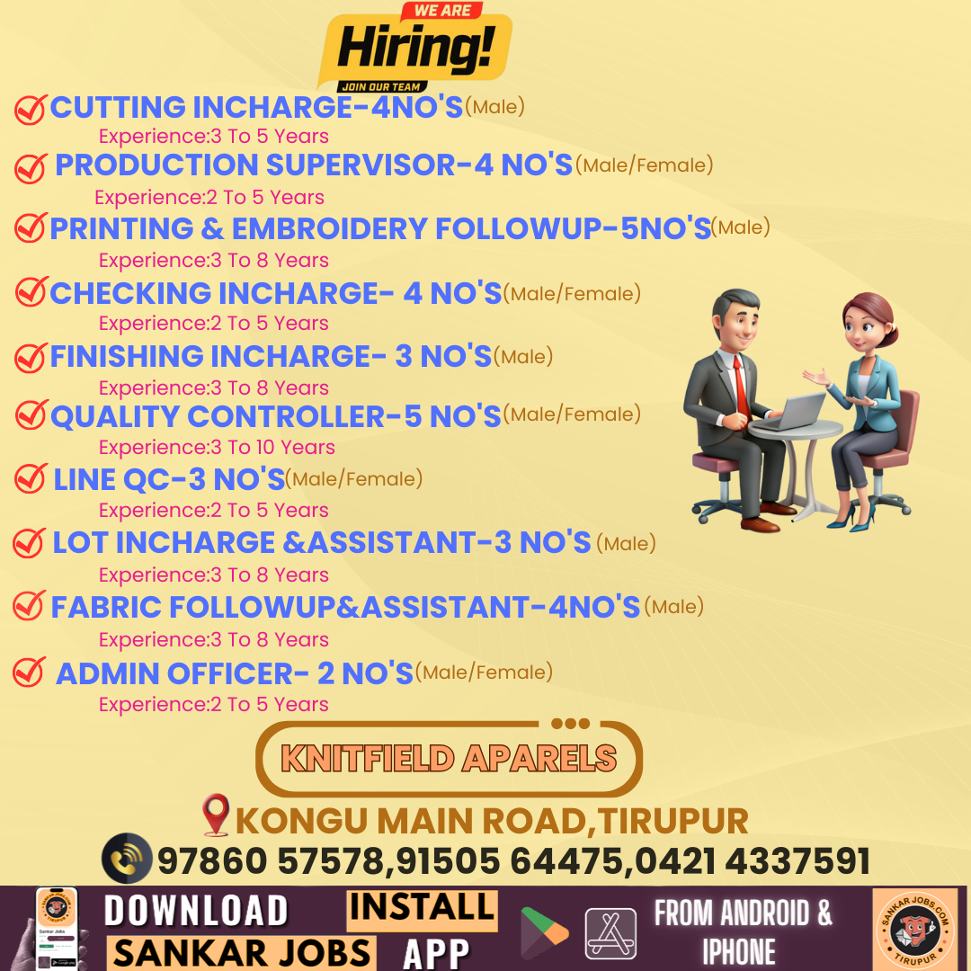 Garment Jobs