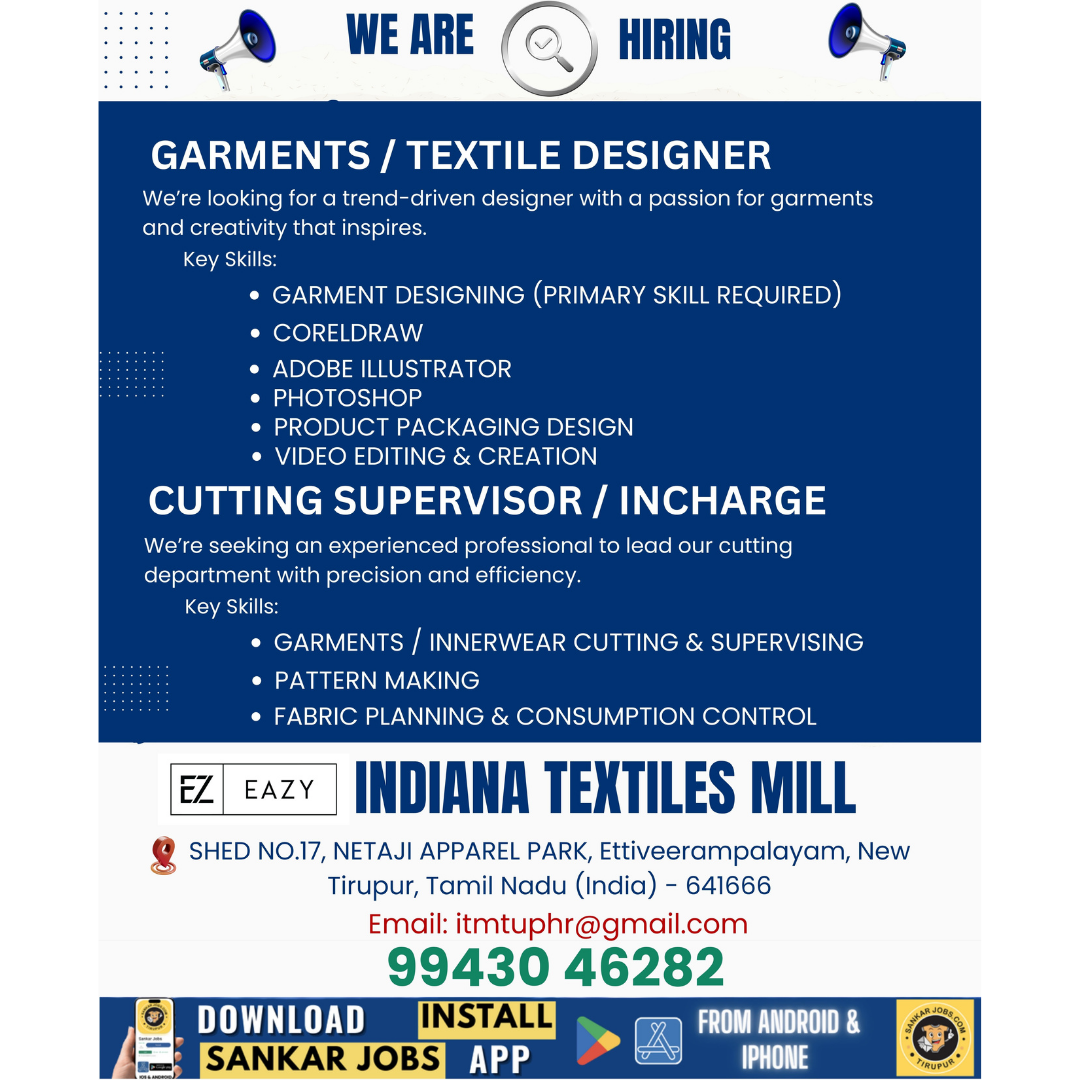 Garment Jobs