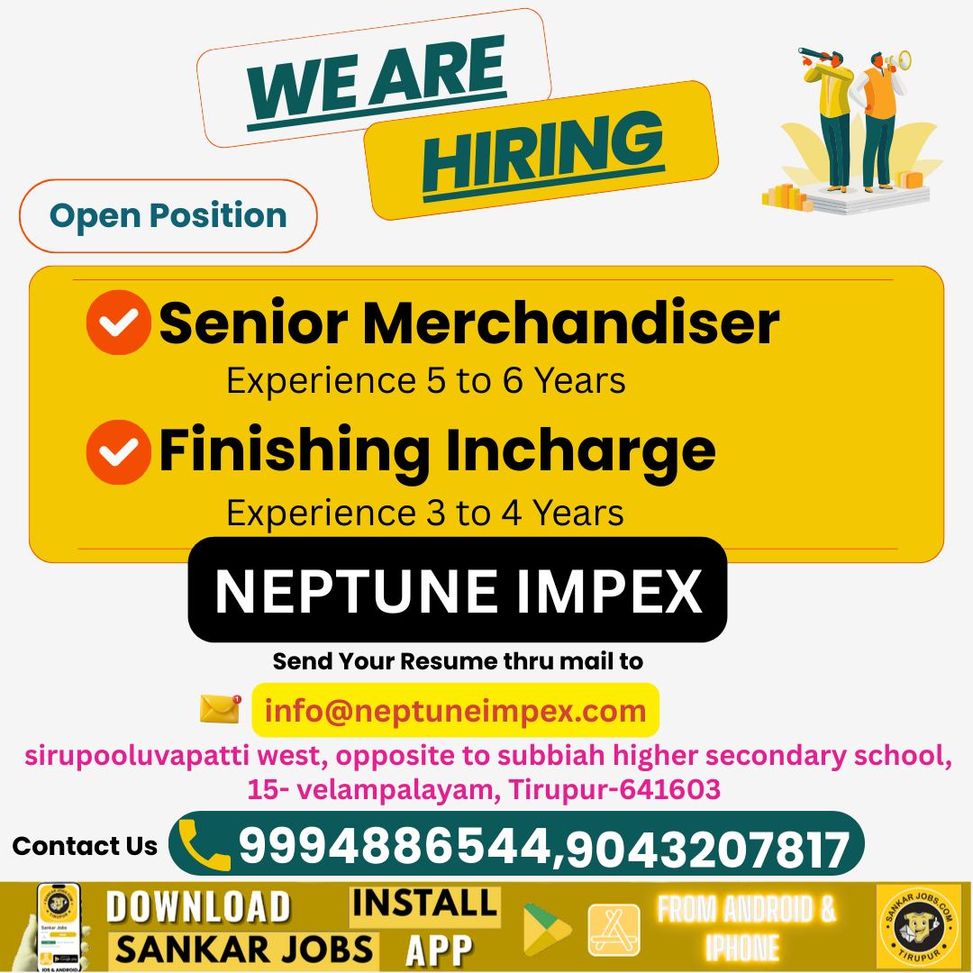 Garment Jobs