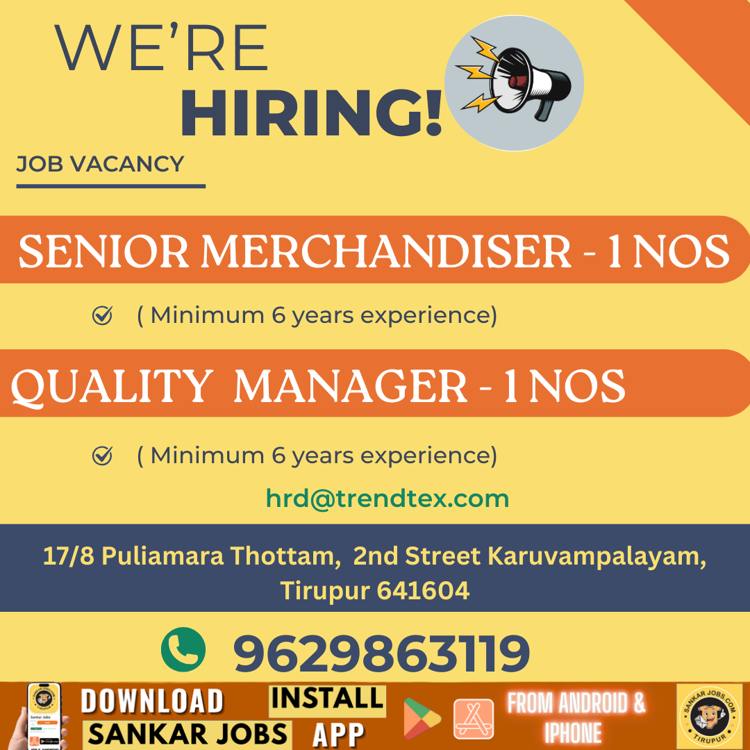 Garment Jobs