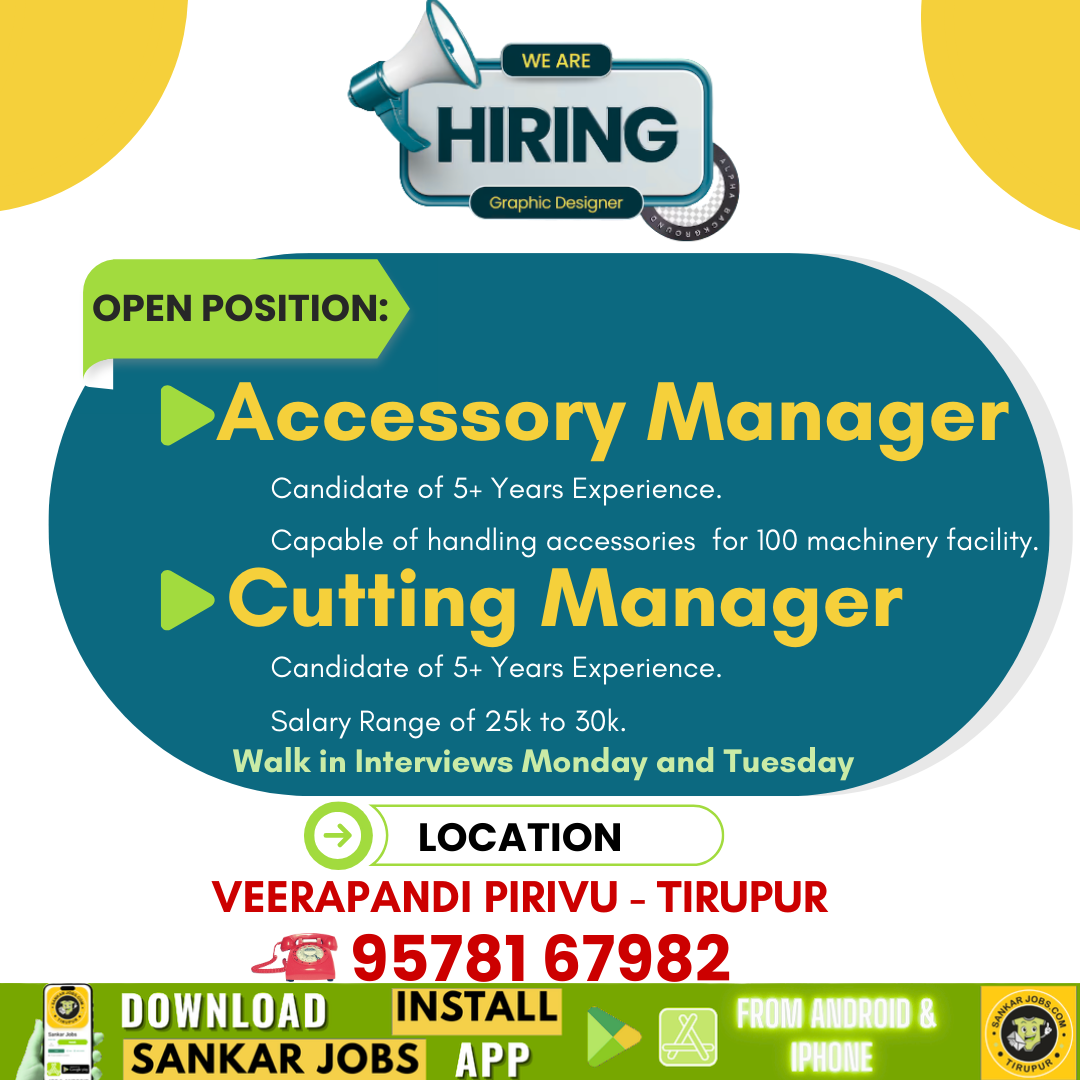 Garment Jobs