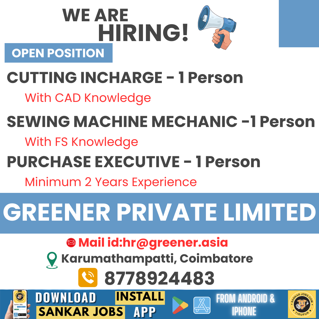 Garment Jobs