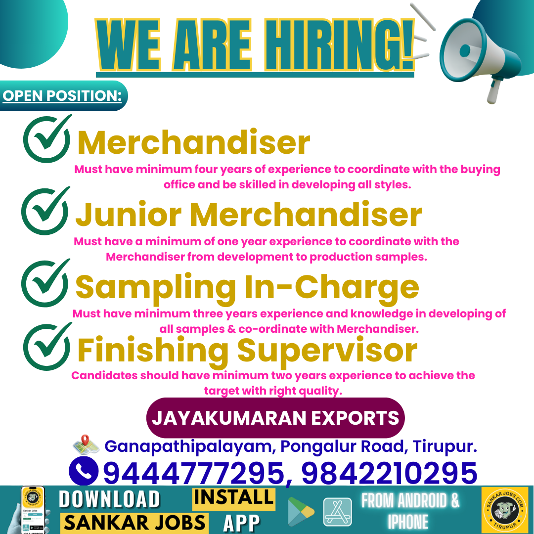 Garment Jobs