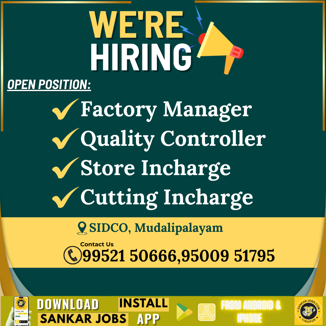 Garment Jobs