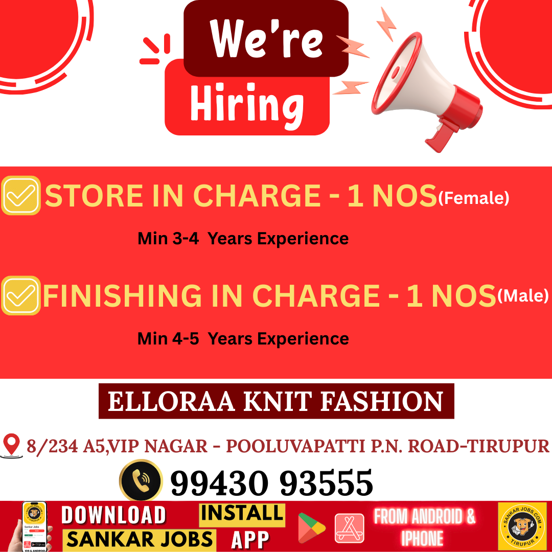 Garment Jobs