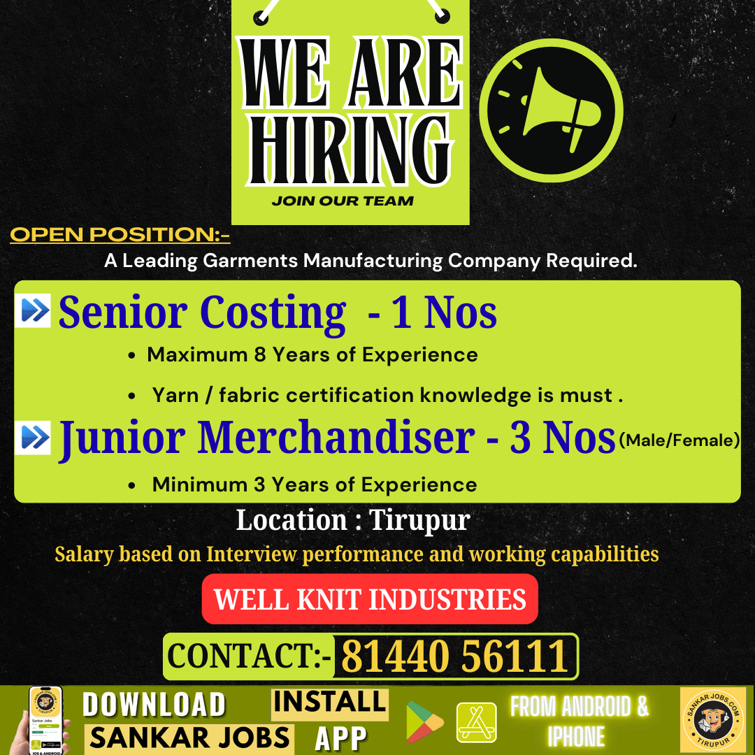 Garment Jobs
