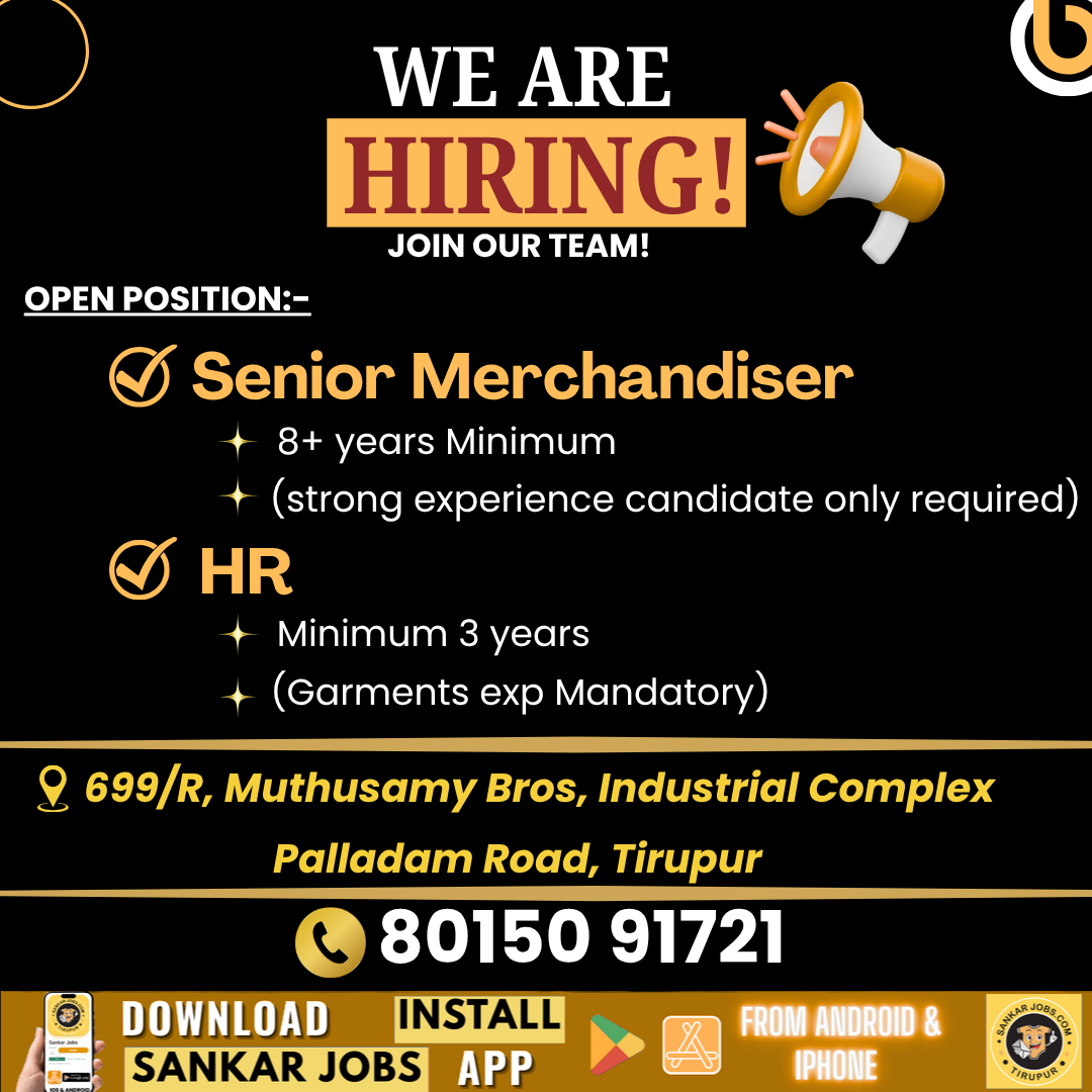 Garment Jobs