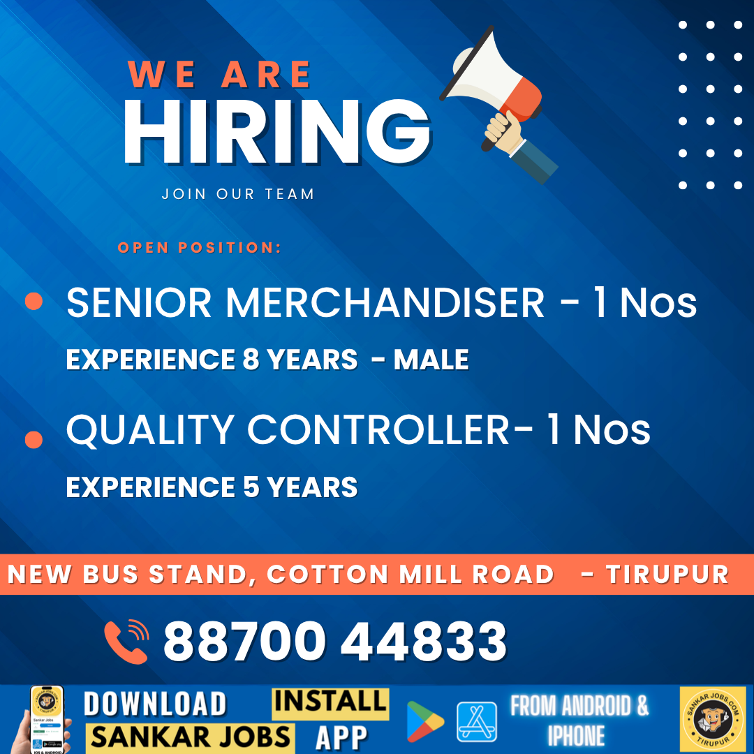 Garment Jobs