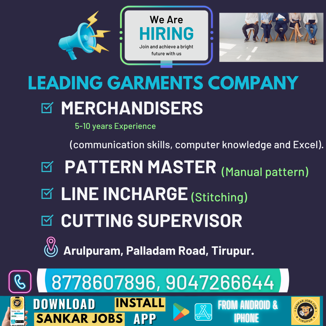 Garment Jobs