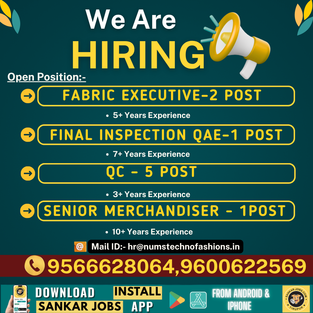 Garment Jobs