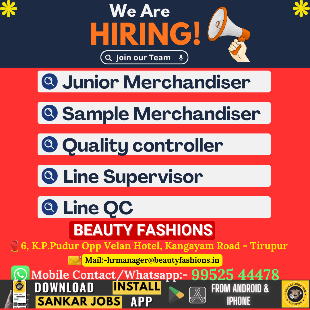 Garment Jobs