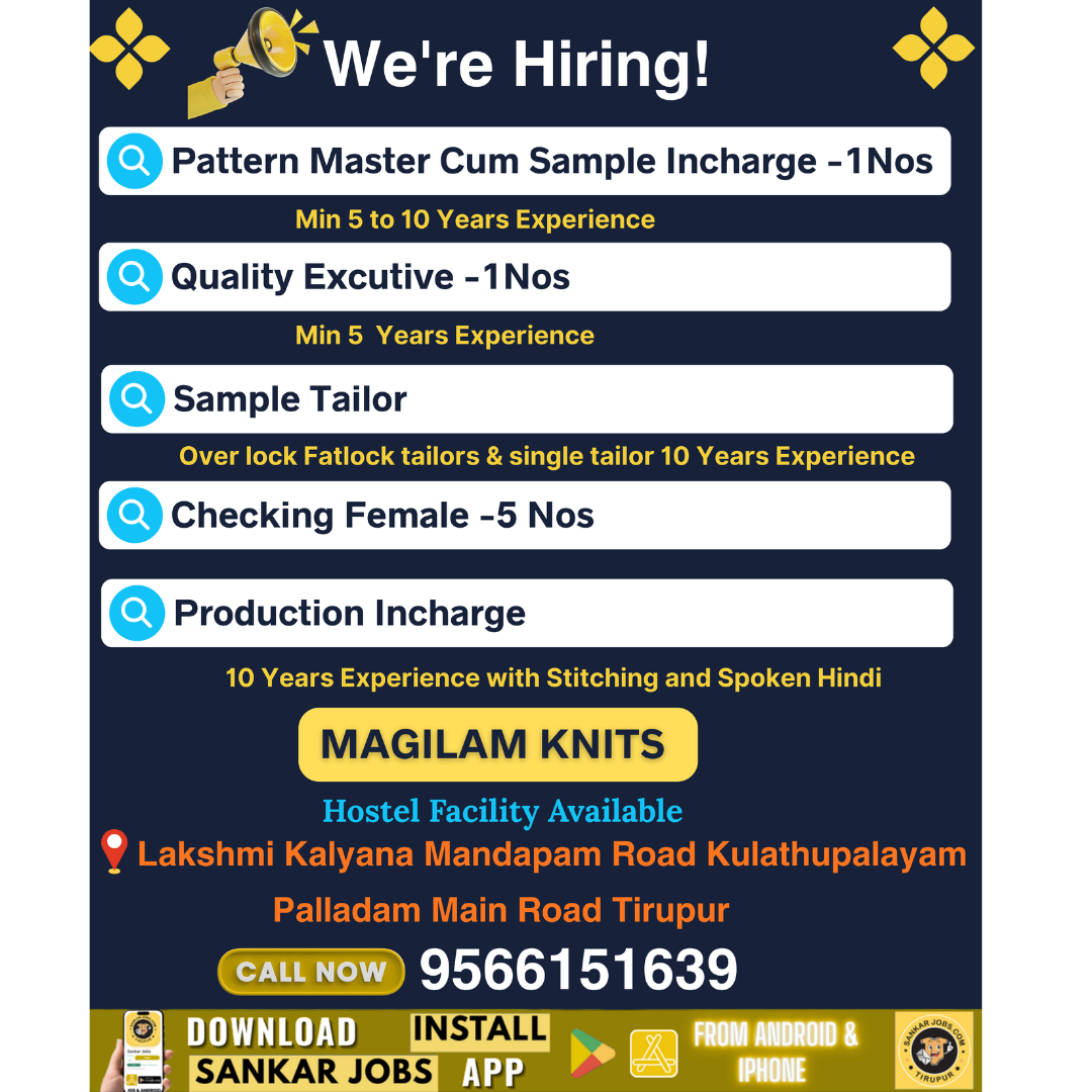Garment Jobs