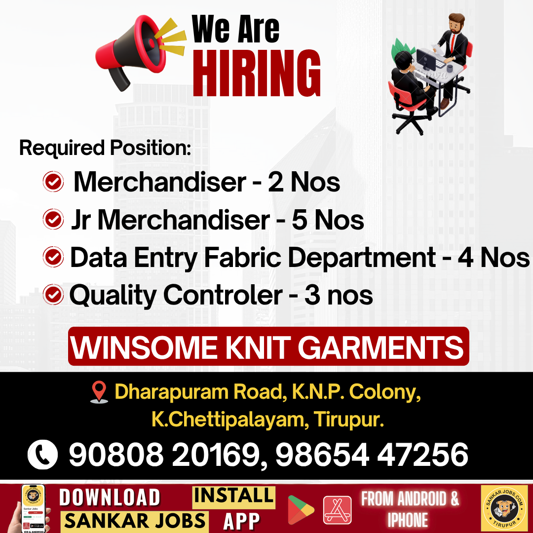 Garment Jobs