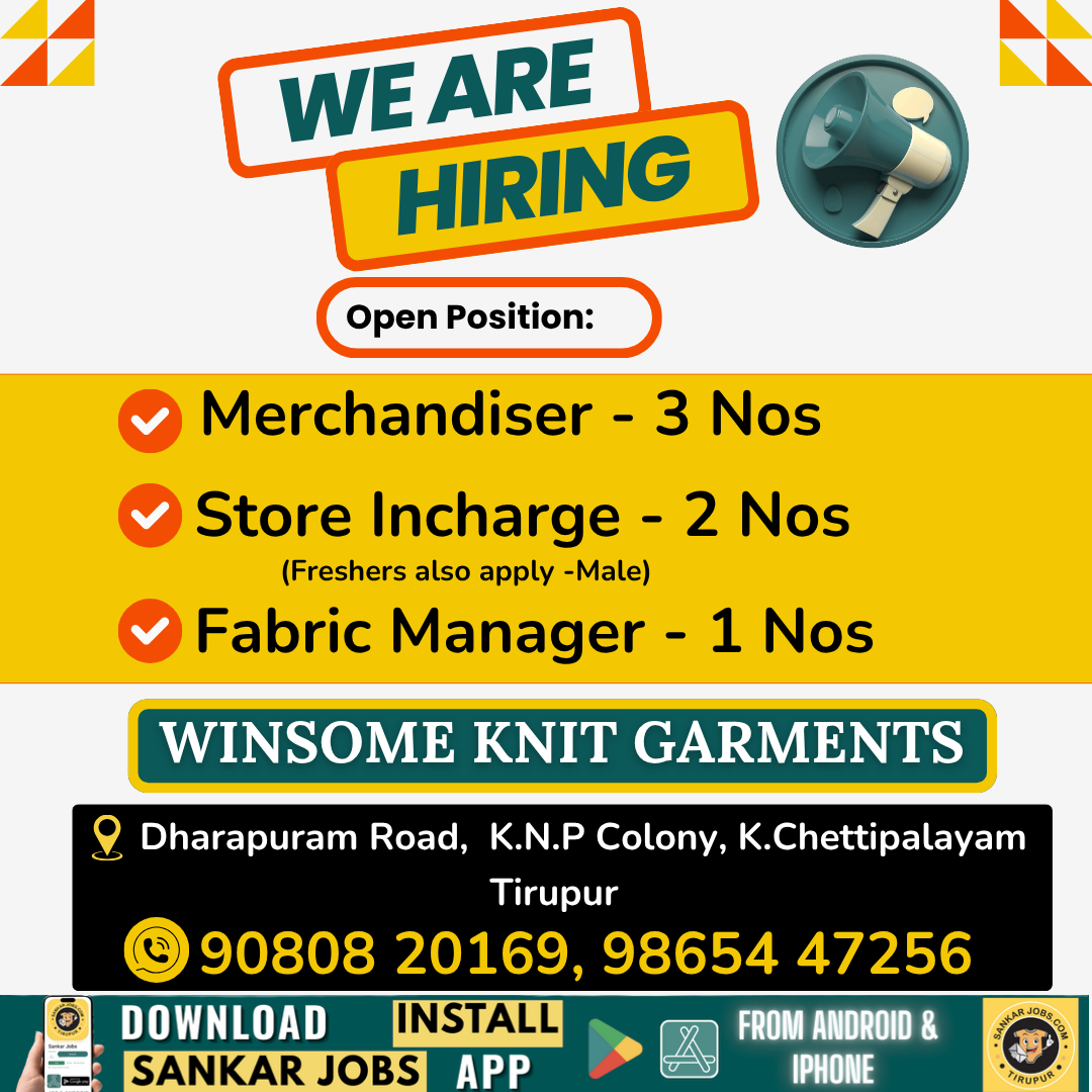 Garment Jobs