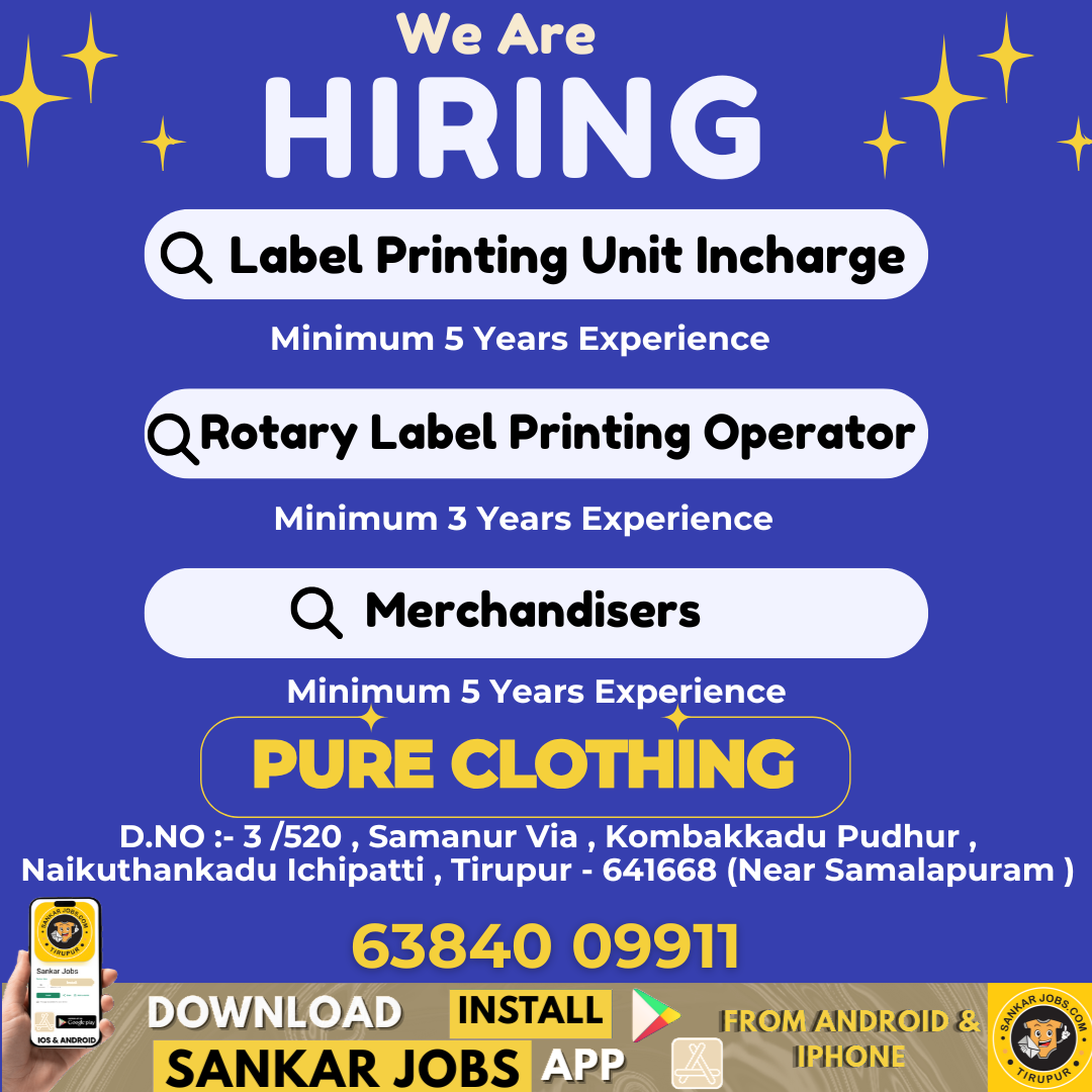 Garment Jobs