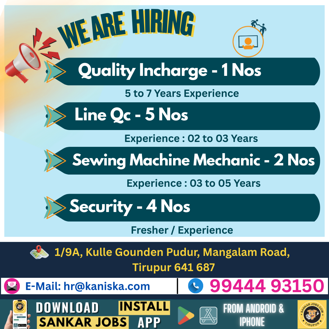 Garment Jobs
