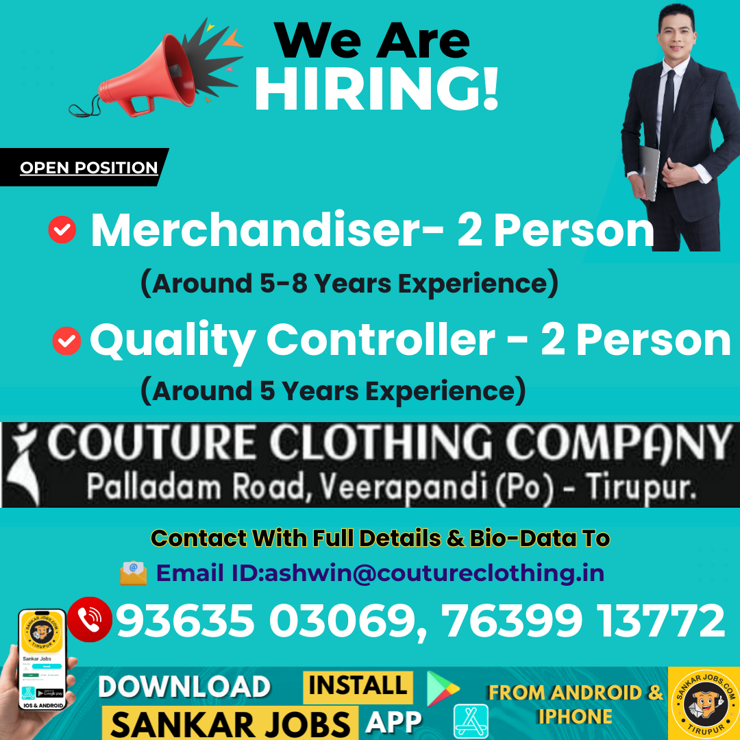 Garment Jobs