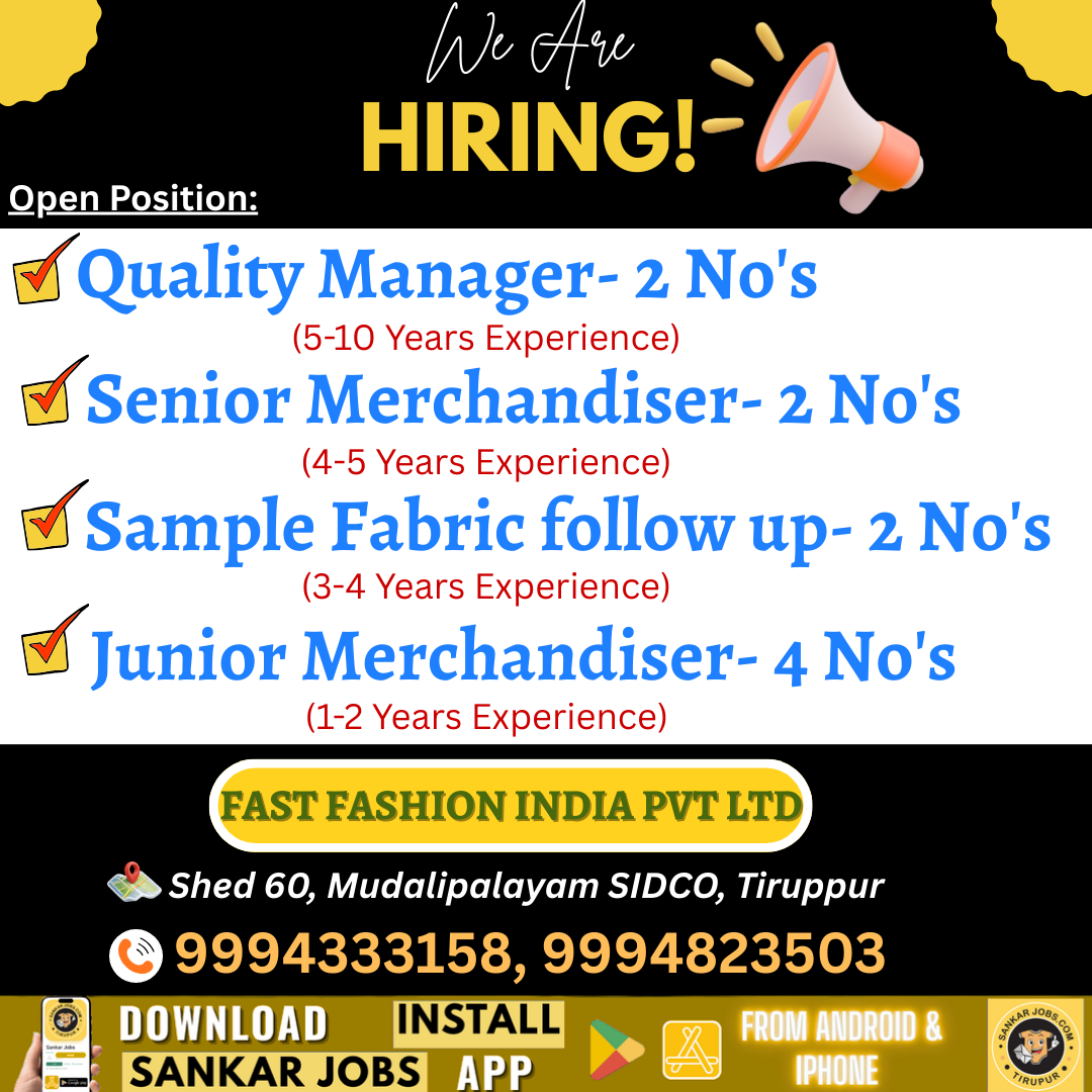 Garment Jobs