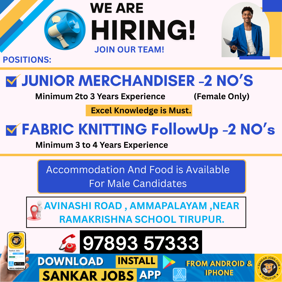 Garment Jobs