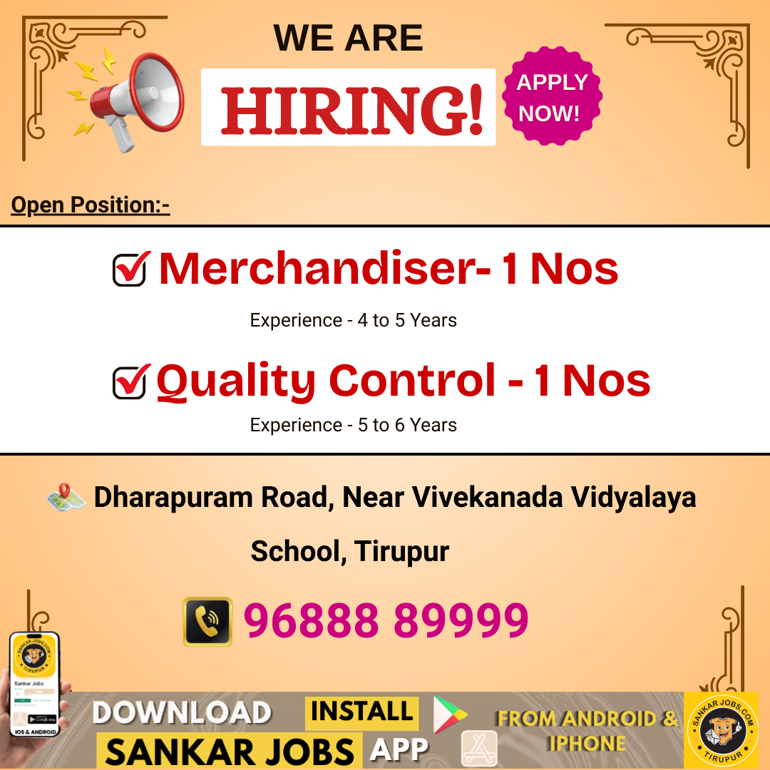 Garment Jobs