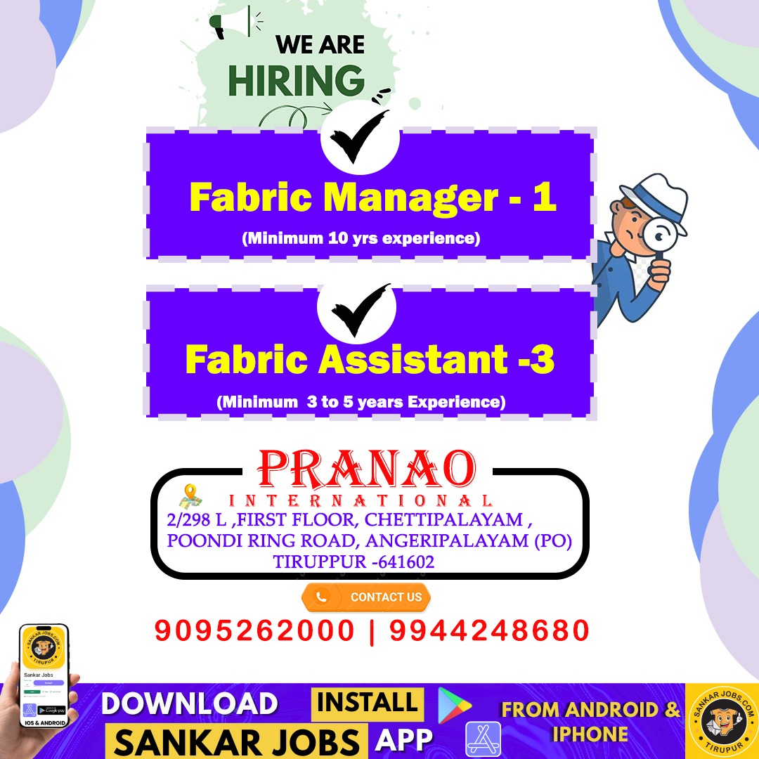 Garment Jobs