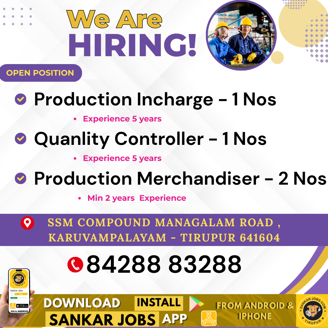 Garment Jobs