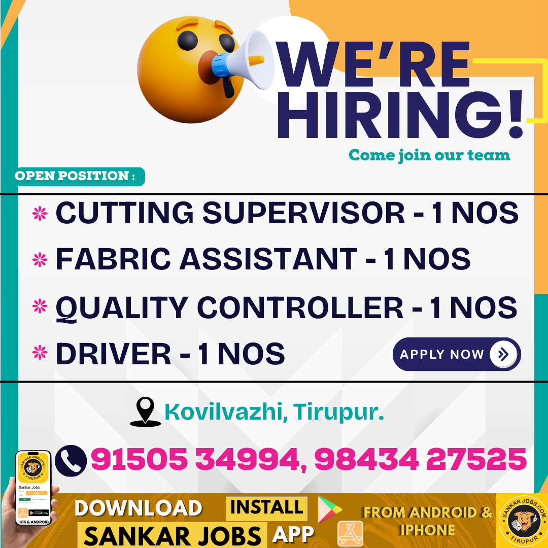 Garment Jobs