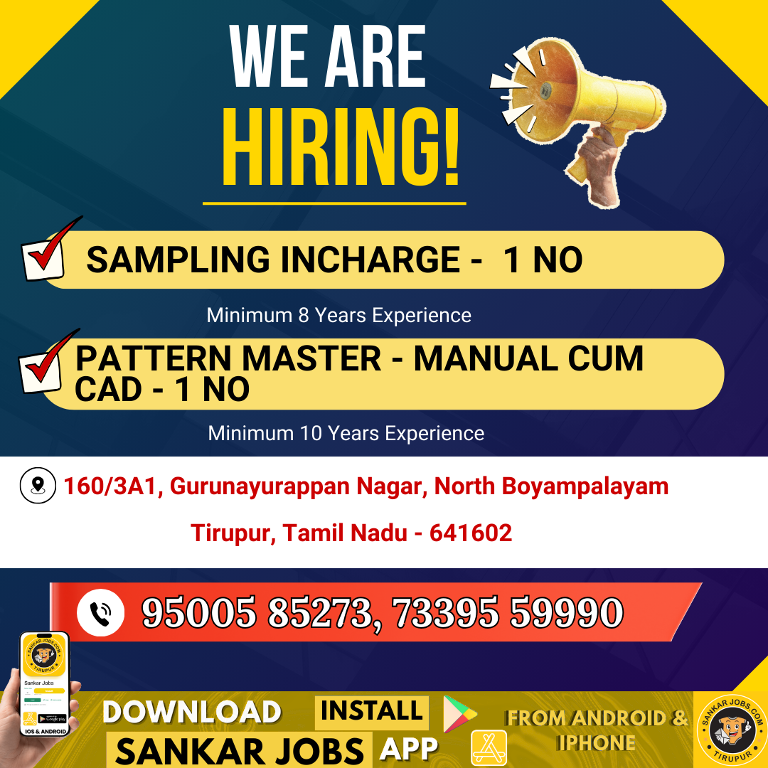 Garment Jobs