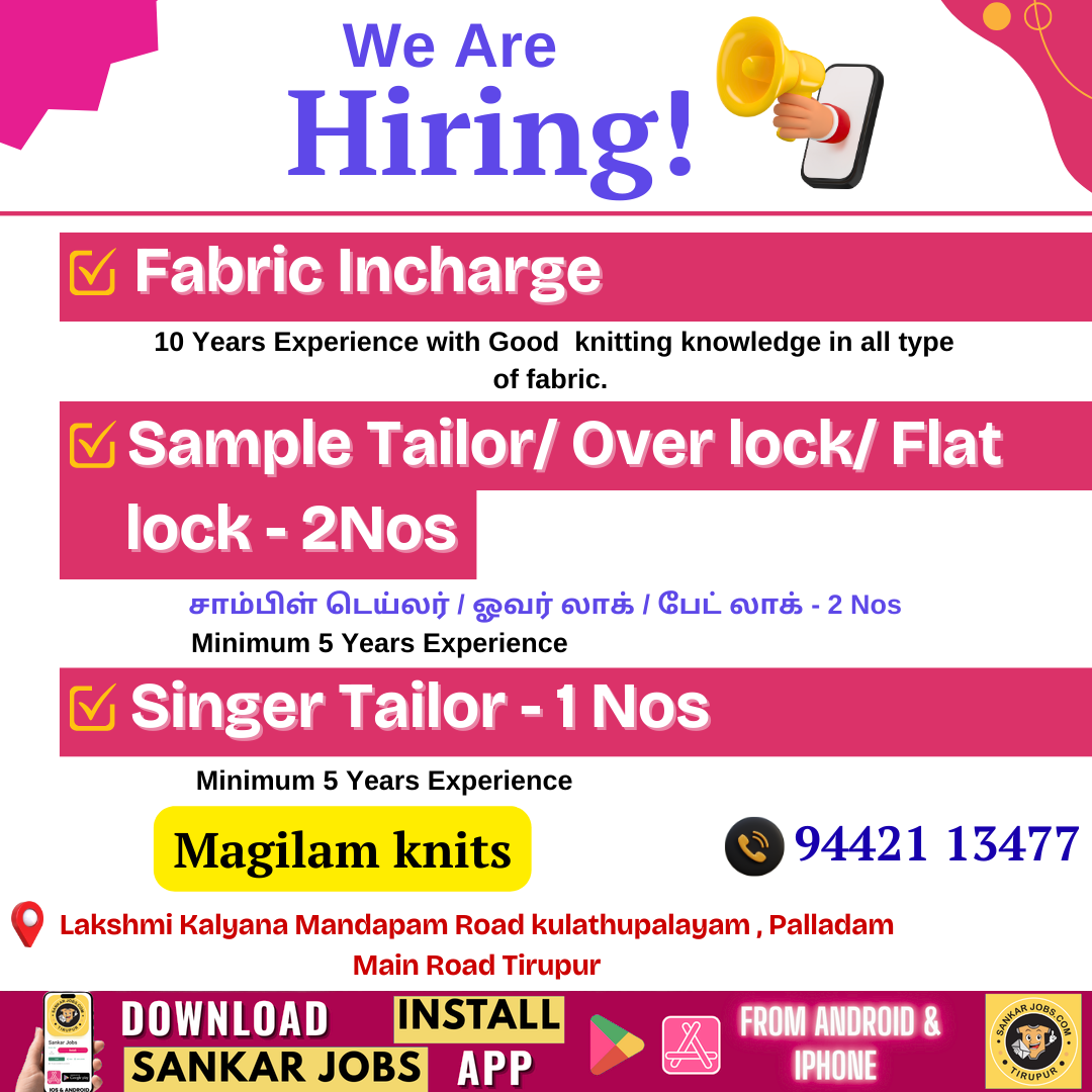 Tailor Jobs