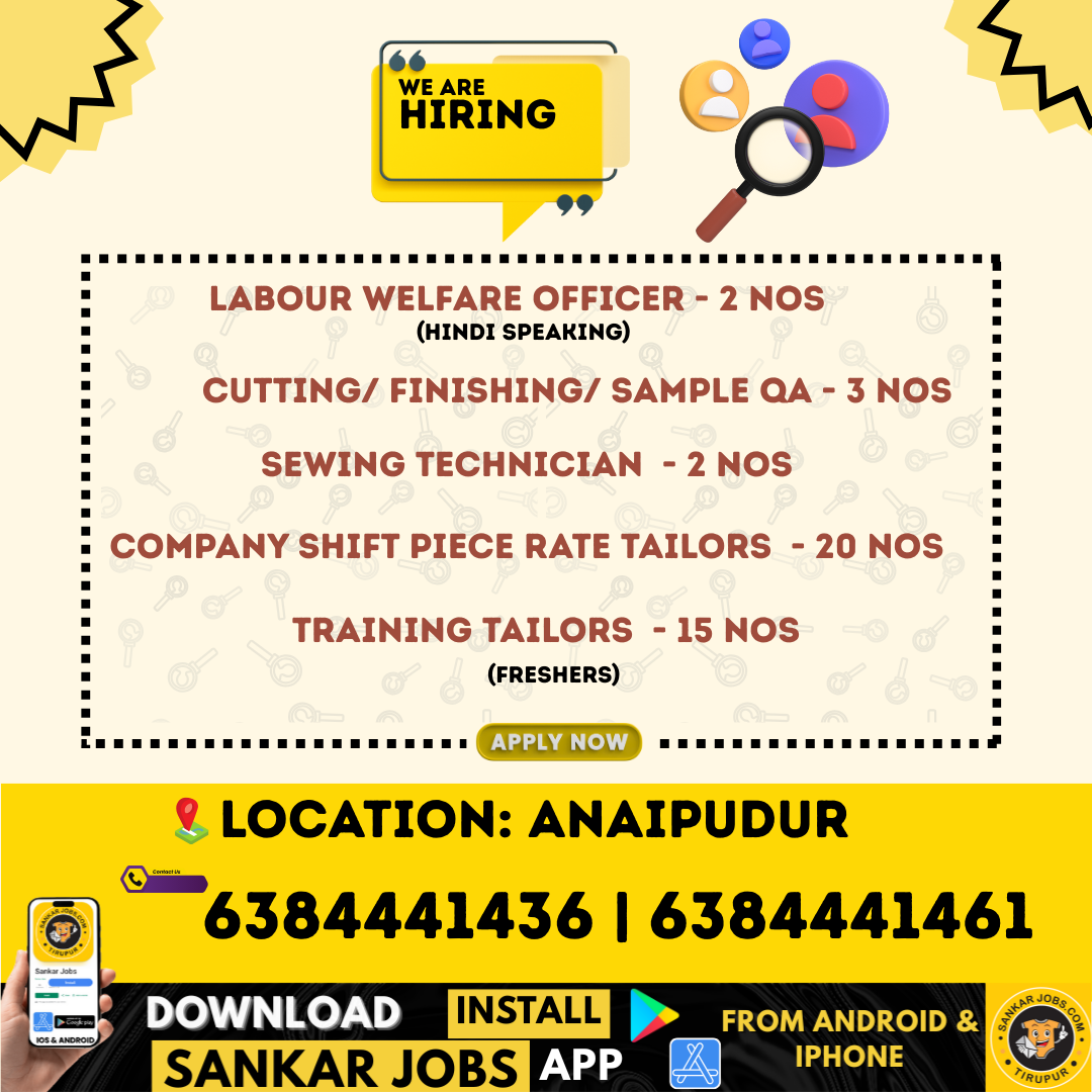 Garment Jobs