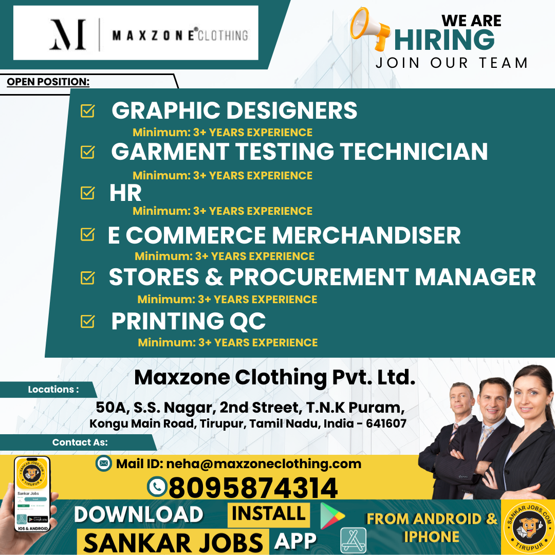 Garment Jobs