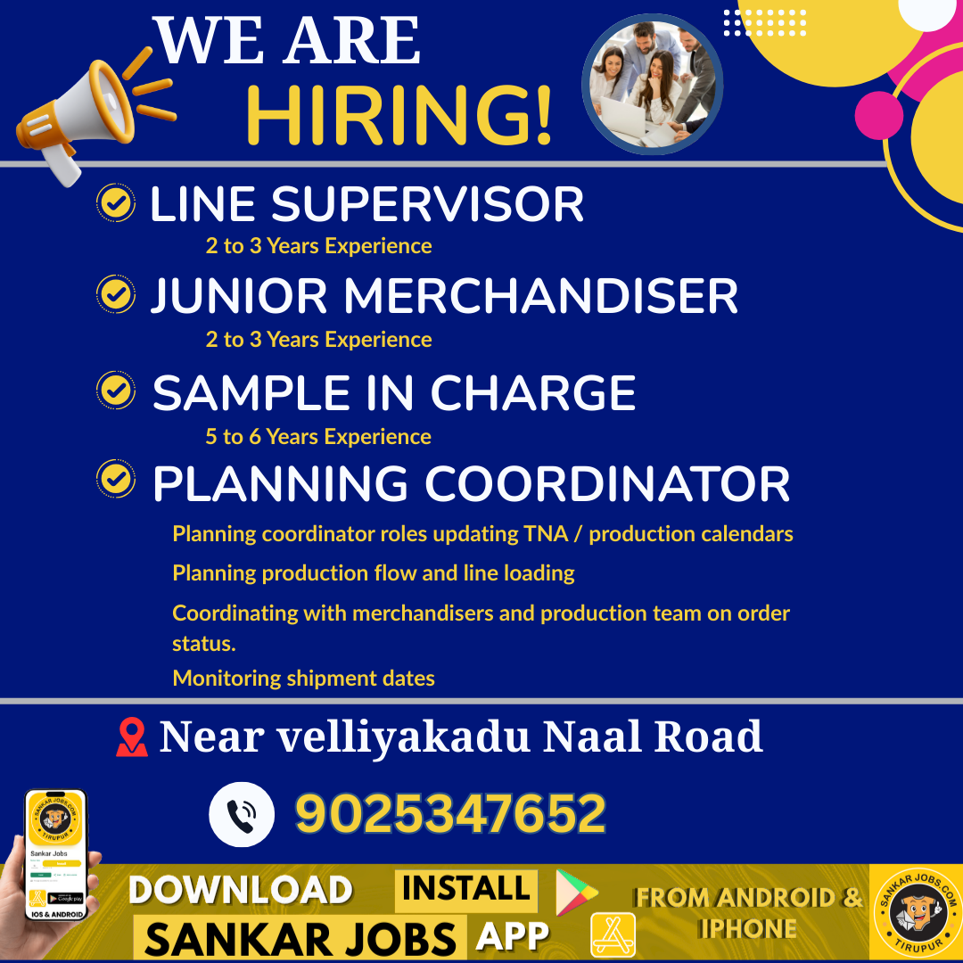 Garment Jobs