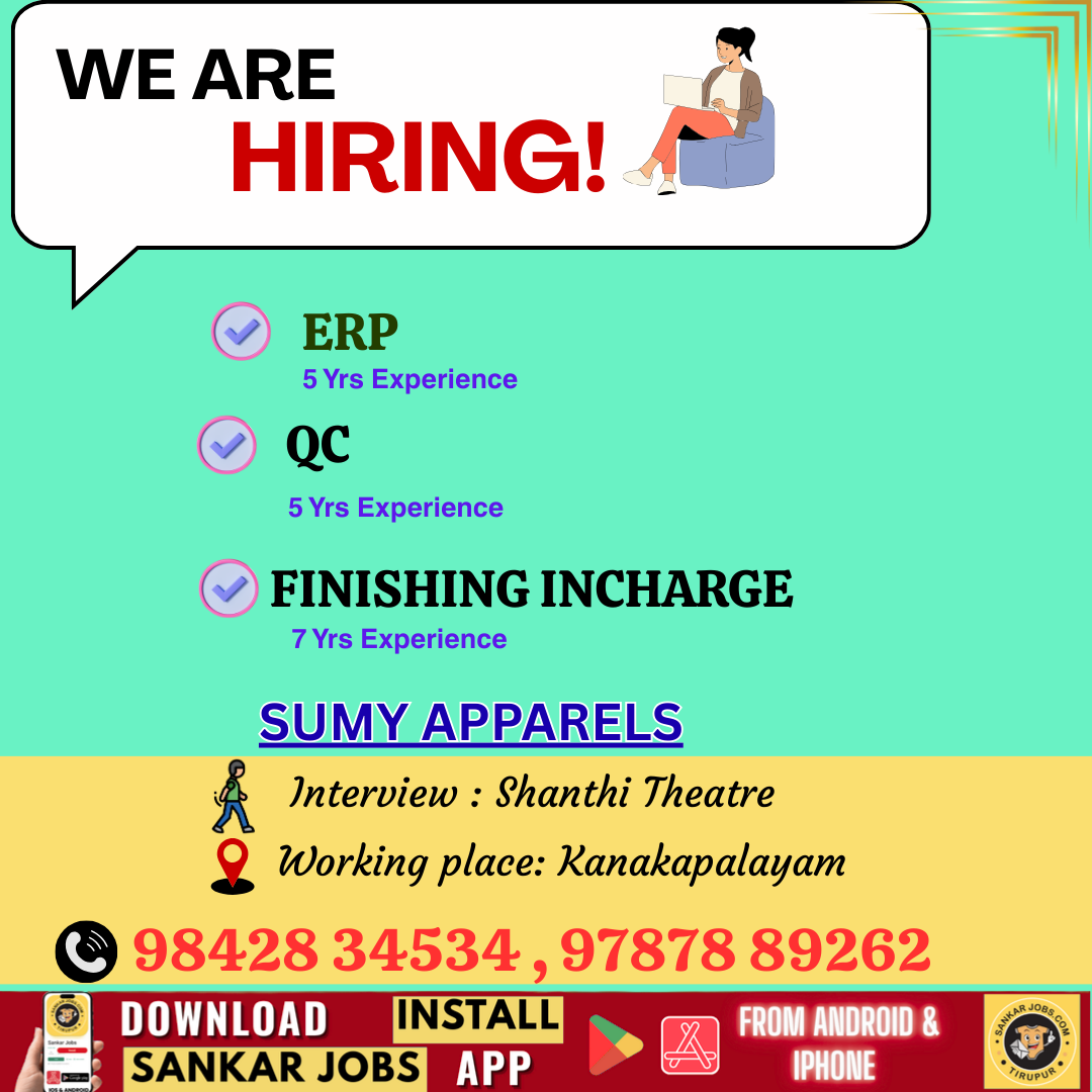Garment Jobs