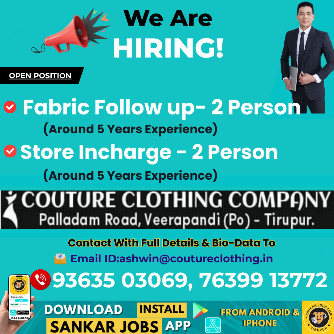Garment Jobs