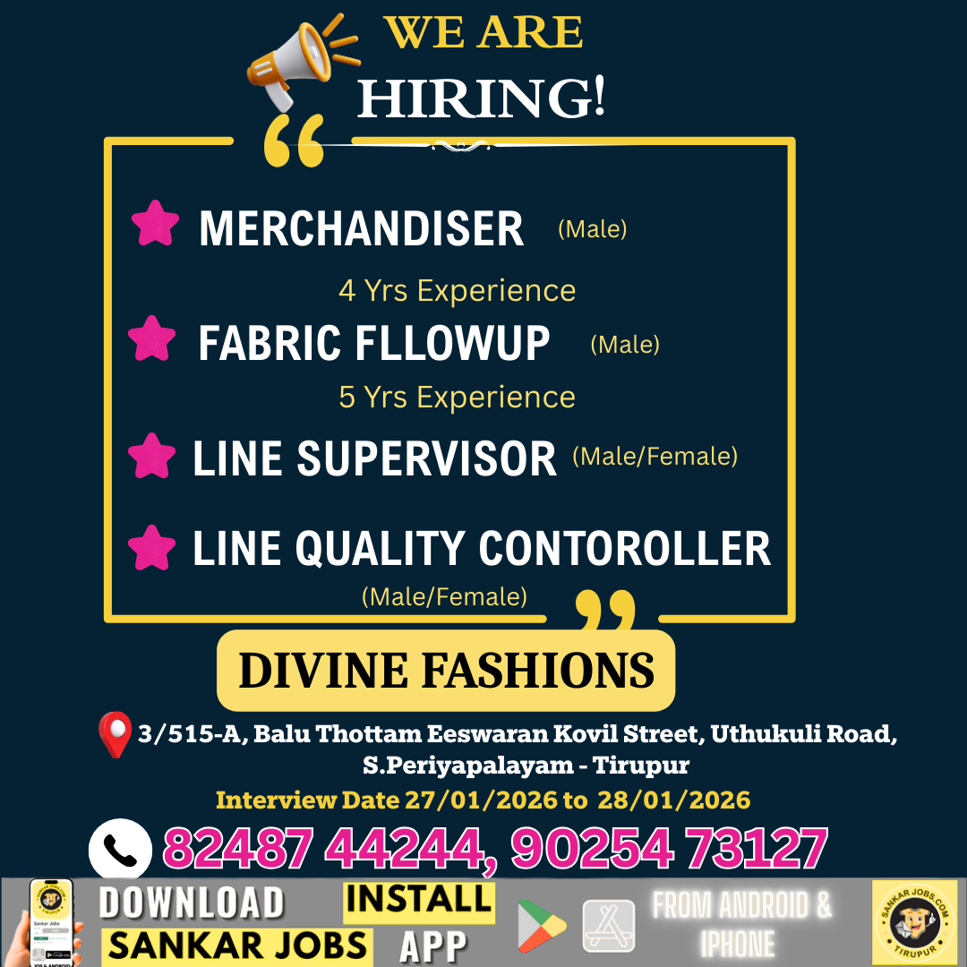 Garment Jobs