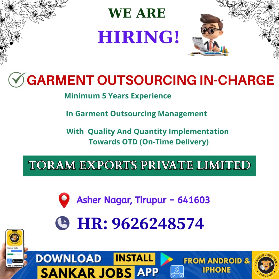 Garments Jobs