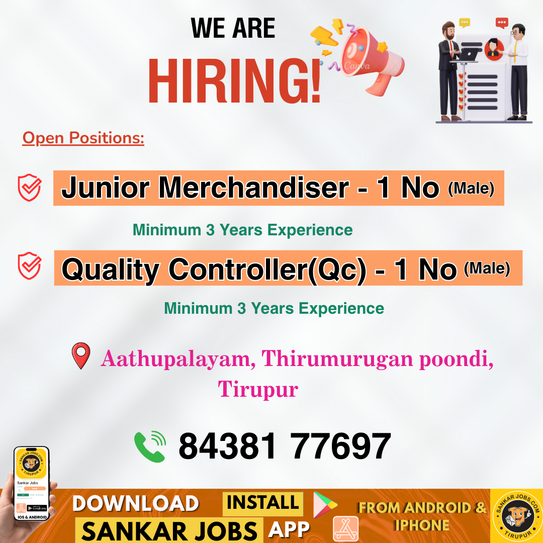 Garment Jobs