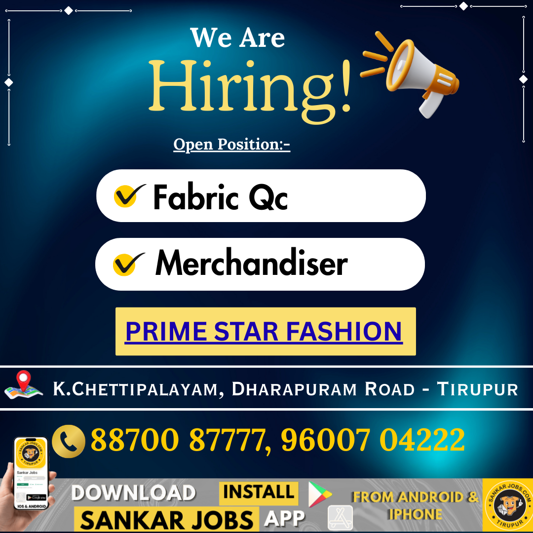 Garment Jobs