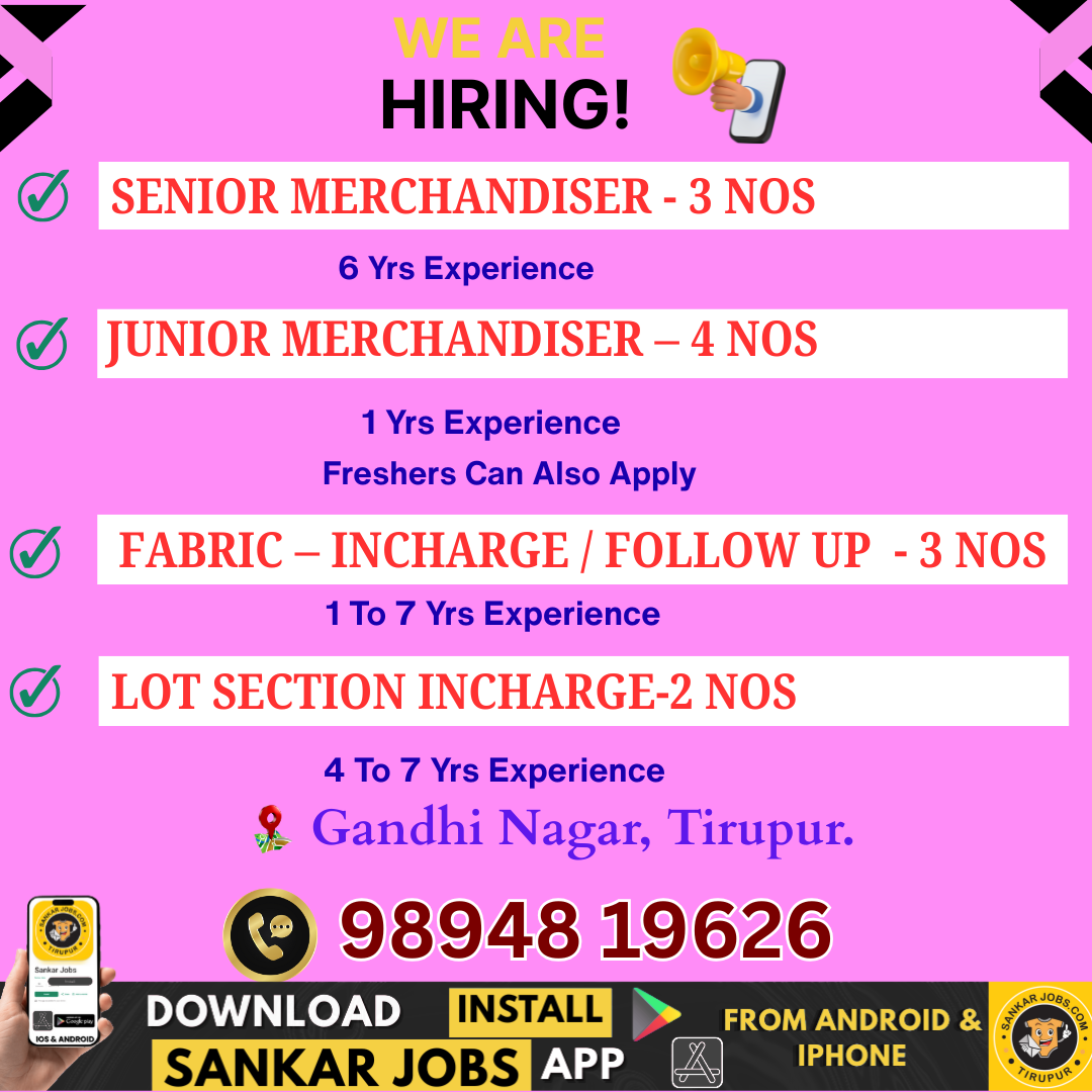 Garment Jobs