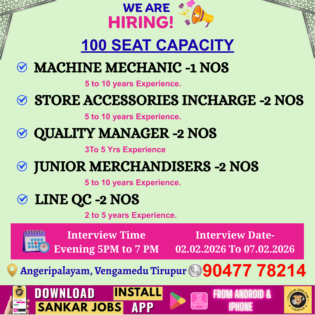 Garment Jobs