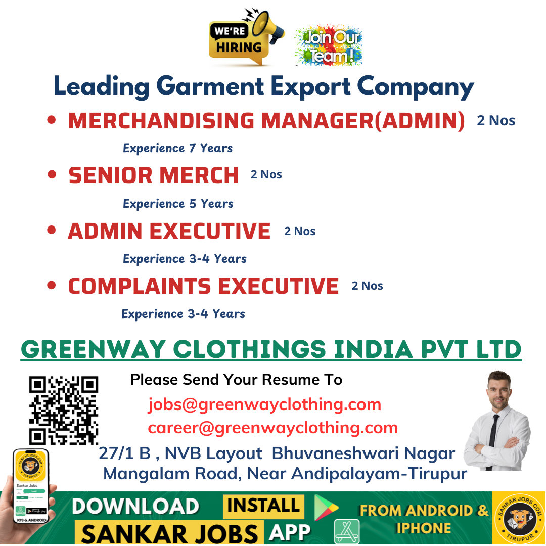 Garment Jobs