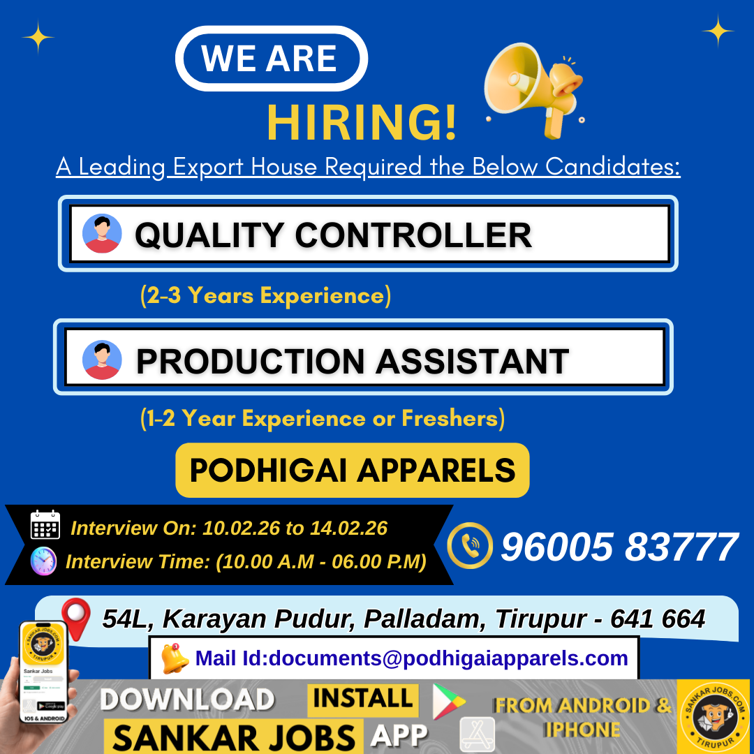 Garment Jobs